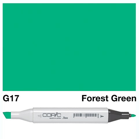 Copic Classic Marker G17 Forest Green