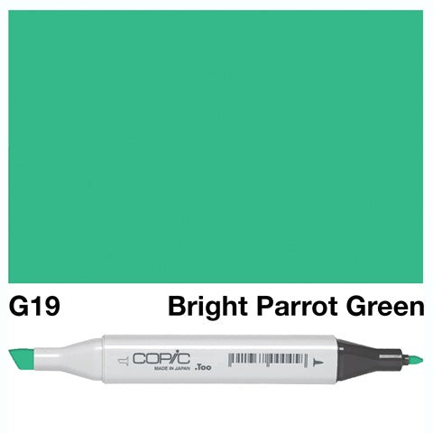 Copic Classic Marker G19 Bright Parrot Green