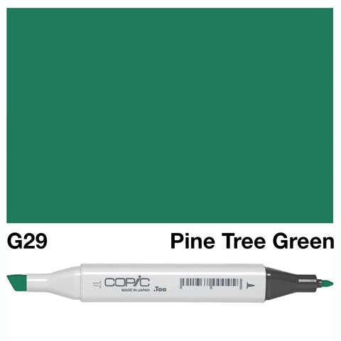 Copic Classic Marker G29 Pine Tree Green