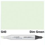 Copic Classic Marker G40 Dim Green