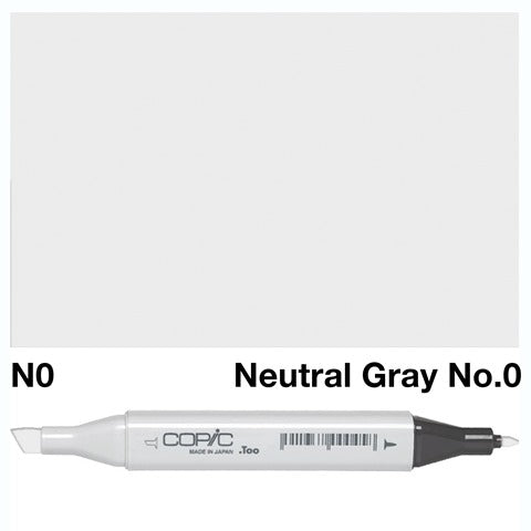 Copic Classic Marker N0 Neutral Gray No.0