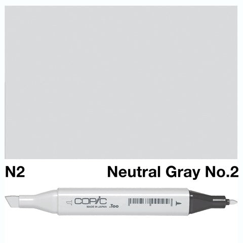 Copic Classic Marker N2 Neutral Gray No.2