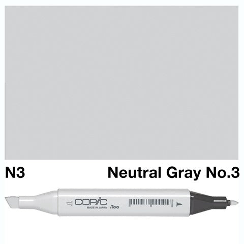 Copic Classic Marker N3 Neutral Gray No.3