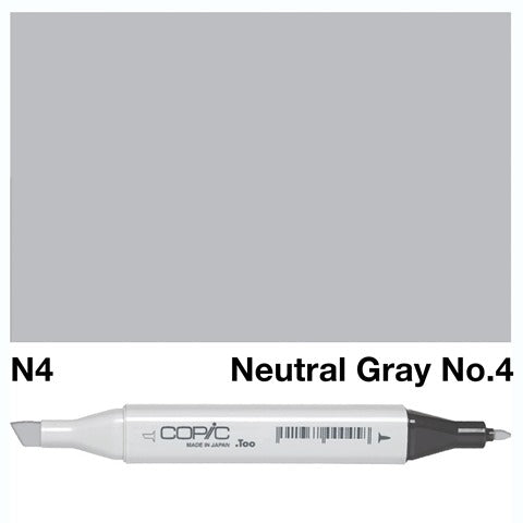 Copic Classic Marker N4 Neutral Gray No.4