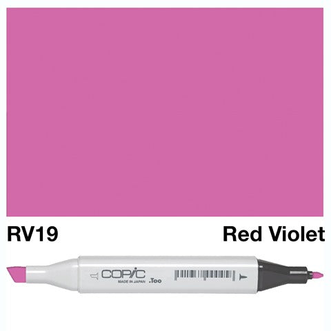Copic Classic Marker RV19 Red Violet