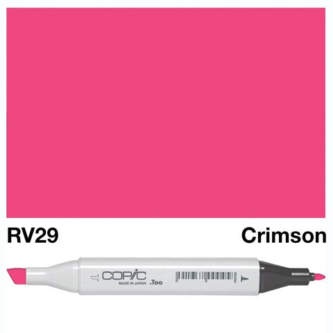 COPIC CLASSIC MARKER RV29 CRIMSON