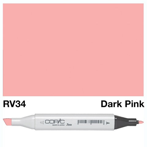 Copic Classic Marker RV34 Dark Pink