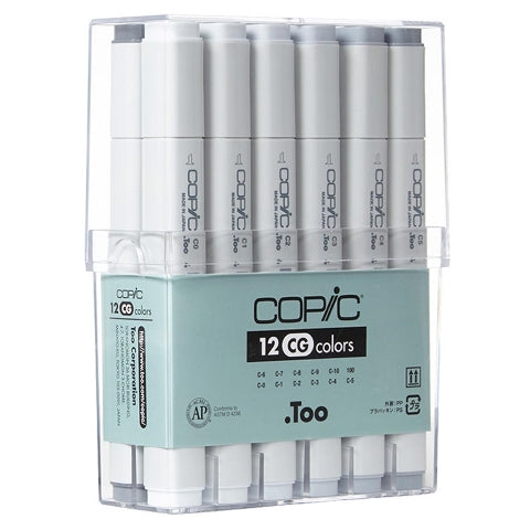 Copic Classic Marker Cool Grey Set 12 SET