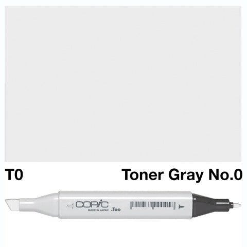 Copic Classic Marker T0 Toner Gray No.0