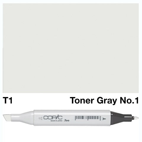 Copic Classic Marker T1  Toner Gray No.1