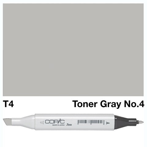 Copic Classic Marker T4 Toner Gray No.4