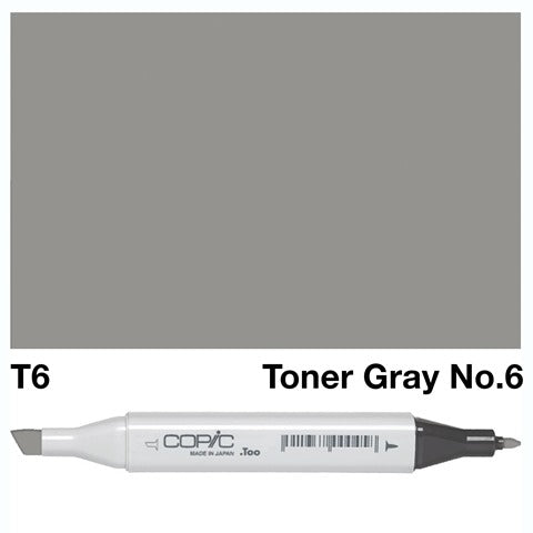 Copic Classic Marker T6 Toner Gray No.6