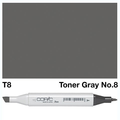 Copic Classic Marker T8 Toner Gray No.8