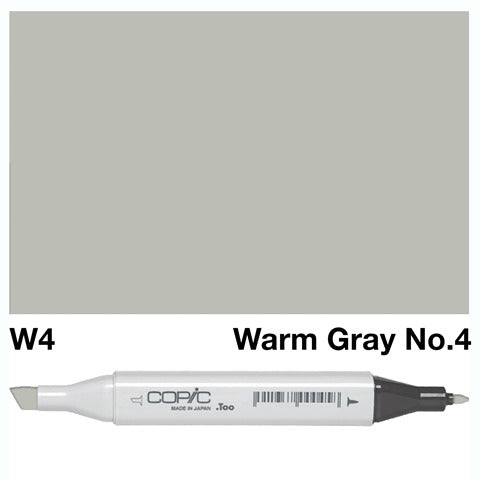 Copic Classic Marker W4 Warm Gray No.4
