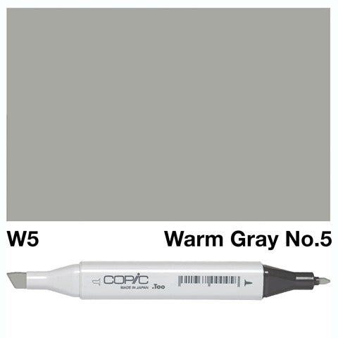 Copic Classic Marker W5 Warm Gray No.5