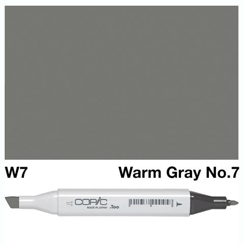 COPIC CLASSIC MARKER W7 WARM GRAY NO.7
