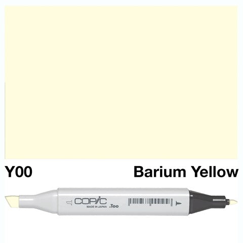 Copic Classic Marker Y00 Barium Yellow