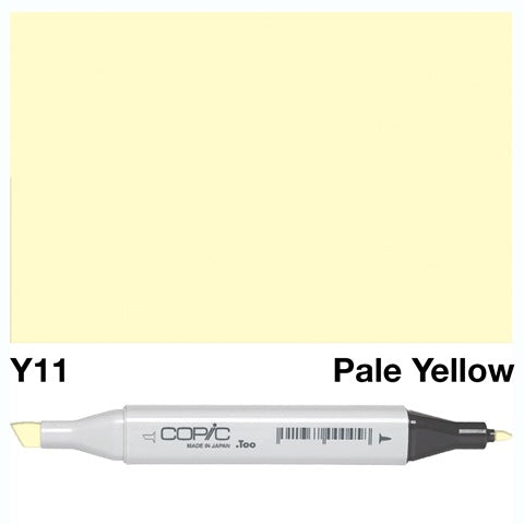 Copic Classic Marker Y11 Pale Yellow