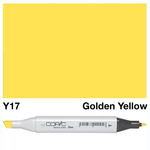 Copic Classic Marker Y17 Golden Yellow
