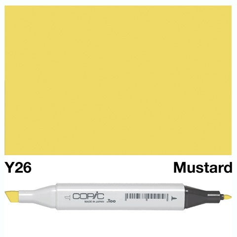 COPIC CLASSIC MARKER Y26 MUSTARD