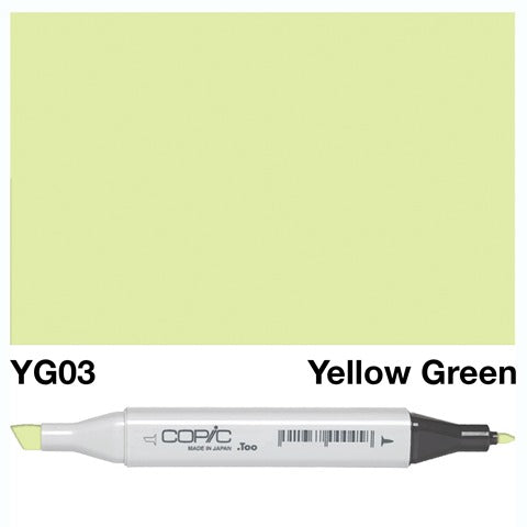 Copic Classic Marker YG03 Yellow Green