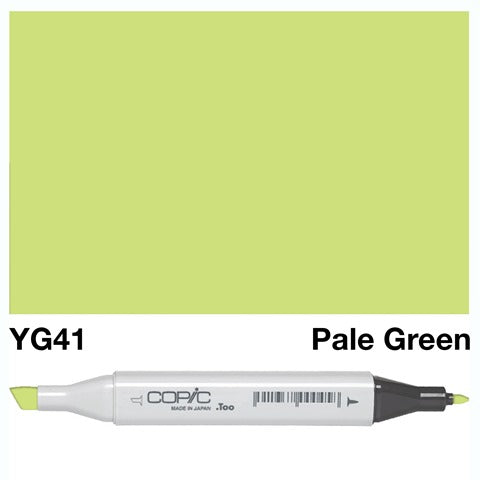Copic Classic Marker YG41 Pale Cobalt Green