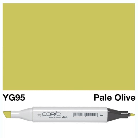 Copic Classic Marker YG95 Pale Olive