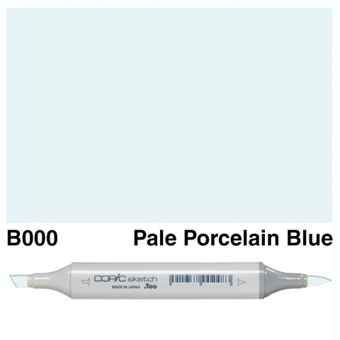 Copic Sketch Marker B000 Pale Porcelain Blue