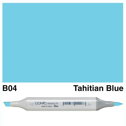Copic Sketch Marker B04 Tahitian Blue