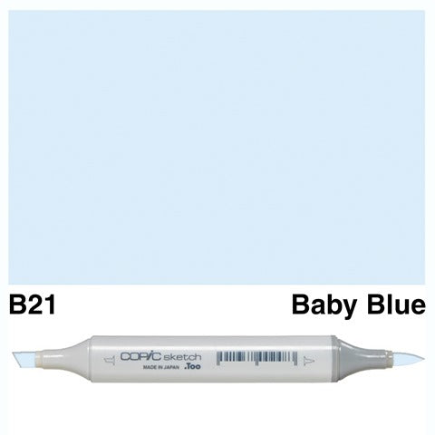 Copic Sketch Marker B21 Baby Blue