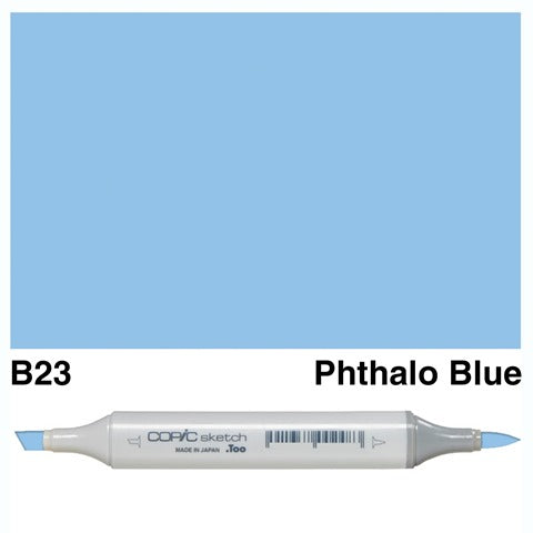 Copic Sketch Marker B23 Phthalo Blue