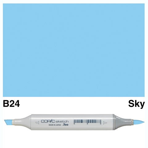 Copic Sketch Marker B24 Sky