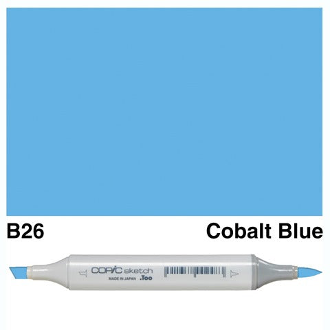 Copic Sketch Marker B26 Cobalt Blue