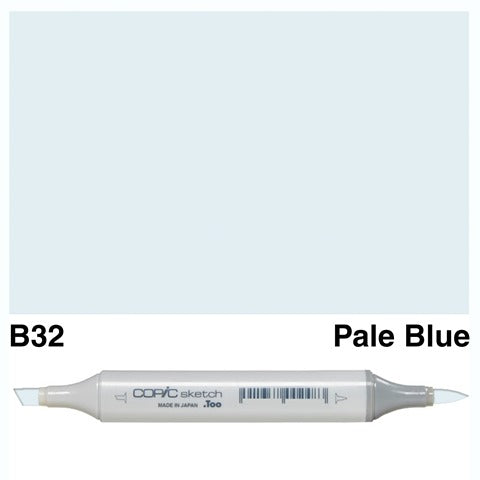 COPIC SKETCH MARKER B32 PALE BLUE