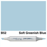 Copic Sketch Marker B52 Soft Greenish Blue