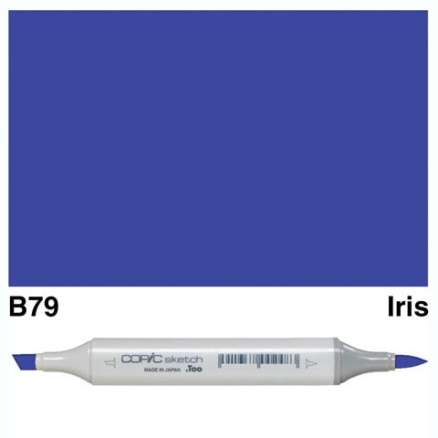 Copic Sketch Marker B79 Iris