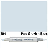 Copic Sketch Marker B91 Pale Grayish Blue