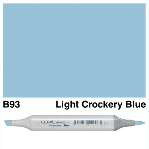 COPIC SKETCH MARKER B93 LIGHT CROCKERY BLUE
