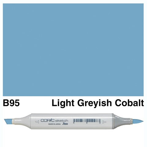 Copic Sketch Marker B95 Light Grayish Cobalt