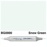 Copic Sketch Marker BG0000 Snow Green