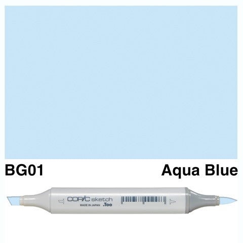 Copic Sketch Marker BG01 Aqua Blue
