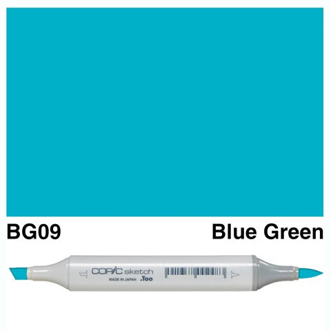 Copic Sketch Marker BG09 Blue Green