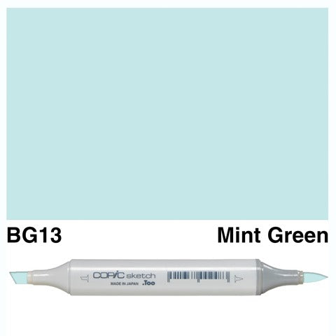 Copic Sketch Marker BG13 Mint Green