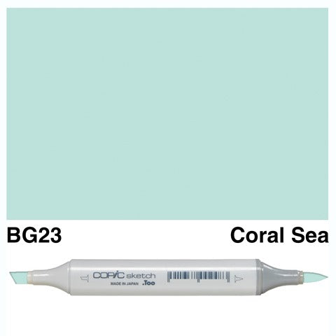 Copic Sketch Marker BG23 Coral Sea
