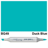 Copic Sketch Marker BG49 Duck Blue