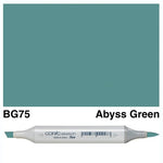 Copic Sketch Marker BG75 Abyss Green