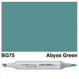 Copic Sketch Marker BG75 Abyss Green