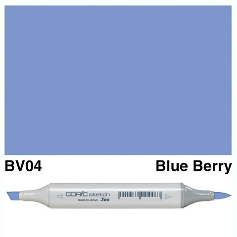 Copic Sketch Marker BV04 Blue Berry