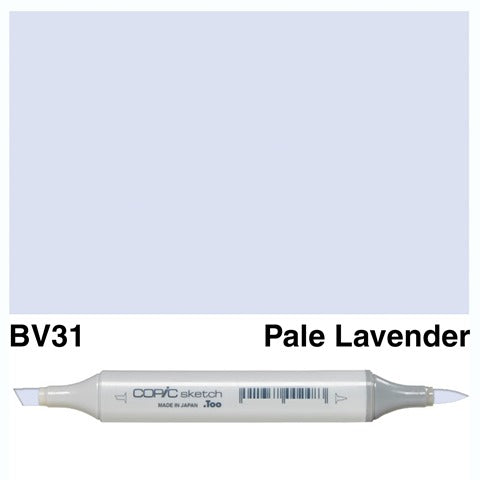 Copic Sketch Marker BV31 Pale Lavender