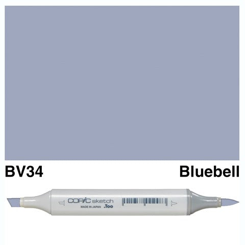 Copic Sketch Marker BV34 Bluebell